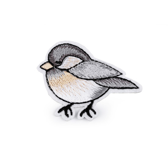 Iron-on patch bird - Red (50 Pieces) Iron-on patch bird - Red (50 Pieces)