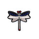 Iron-on patch dragonfly - Light pink (10 Pieces) Iron-on patch dragonfly - Light pink (10 Pieces)