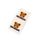 Toppa da cucire / applique per cuciture, motivo: orso - Nero (10 Pezzi) Toppa da cucire / applique per cuciture, motivo: orso - Nero (10 Pezzi)