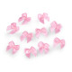 Satin bow 25x25 mm - Creamy light (20 Pieces)