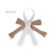Wedding jute ribbon bow - Natural burlap (10 Pieces) Wedding jute ribbon bow - Natural burlap (10 Pieces)