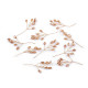Wire twig with rhinestones, handmade - Crystal (10 Pieces) Wire twig with rhinestones, handmade - Crystal (10 Pieces)