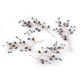 Wire twig with rhinestones, handmade - Gold (4 Pieces) Wire twig with rhinestones, handmade - Gold (4 Pieces)