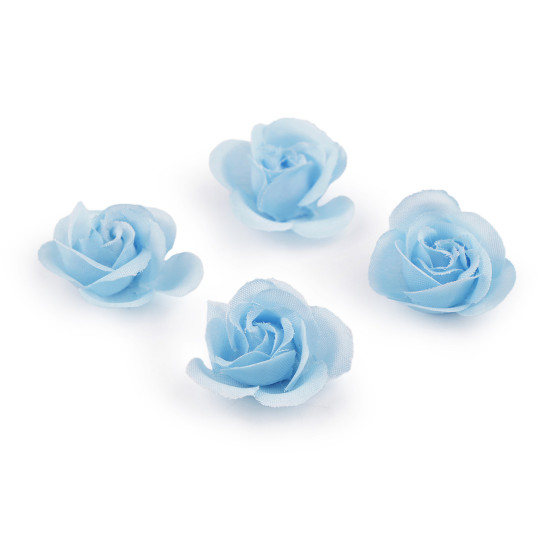 Artificial rose flower ø3 cm - Light pink (10 Pieces)
