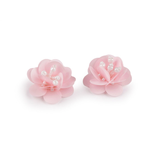 Kwiatek cekinowy z koralikami ø3,8 cm - Transparent (10 Sztuki) Kwiatek cekinowy z koralikami ø3,8 cm - Transparent (10 Sztuki)