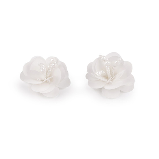 Kwiatek cekinowy z koralikami ø3,8 cm - Transparent (10 Sztuki) Kwiatek cekinowy z koralikami ø3,8 cm - Transparent (10 Sztuki)