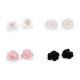 Kwiatek cekinowy z koralikami ø3,8 cm - Transparent (10 Sztuki) Kwiatek cekinowy z koralikami ø3,8 cm - Transparent (10 Sztuki)