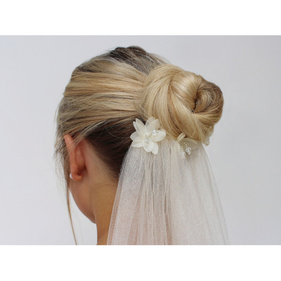 Fleur avec perles à coudre ou à coller, ø 4 cm - Poudre (10 Pièces) Fleur avec perles à coudre ou à coller, ø 4 cm - Poudre (10 Pièces)