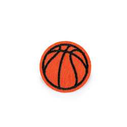 Aufbügler basketball - Orange (10 Stücke)