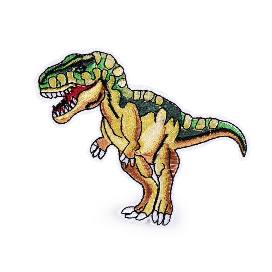 Naprasowanka dinozaur t-rex - Beżowy nasycony (10 Sztuki) Naprasowanka dinozaur t-rex - Beżowy nasycony (10 Sztuki)