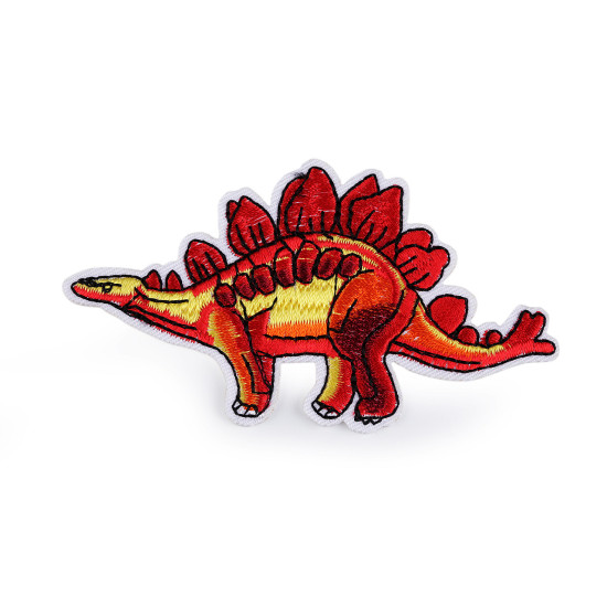 Naprasowanka dinozaur - Czerwony (40 Sztuki)