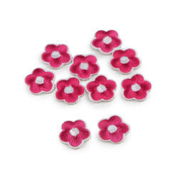 Aufbügler blume - Pink (10 Stücke)