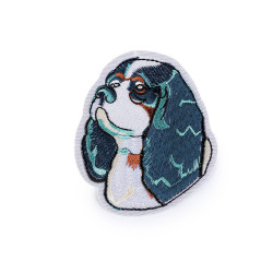 Aufbügler hund - Blau (10 Stücke)