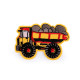 Patch thermocollant, tracteur, grue, voiture, tractopelle, camion de pompiers - Jaune (10 Pièces) Patch thermocollant, tracteur, grue, voiture, tractopelle, camion de pompiers - Jaune (10 Pièces)