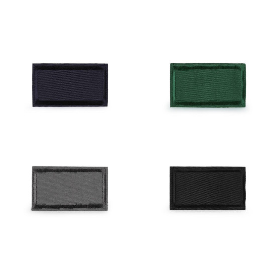 Naprasowanka 6,5x4 cm - Zielony jodłowy (10 Sztuki) Naprasowanka 6,5x4 cm - Zielony jodłowy (10 Sztuki)