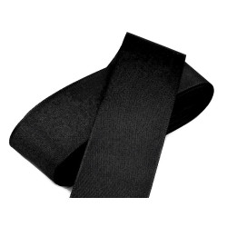 Wstążka taftowa szerokość 52mm - Czarny (10 Metry)