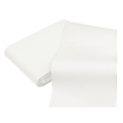 Wstążka taftowa szerokość 72mm - White (10 Metry)