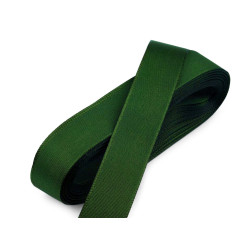 Taffeta ribbon width 20mm - Dark green (10 Meters)