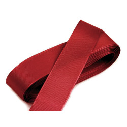 Taffeta ribbon width 25mm - Light wine red (10 Meters)