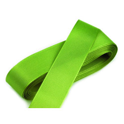 Taffeta ribbon width 25mm - Lime (10 Meters)
