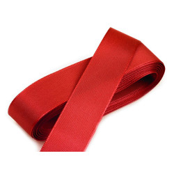 Taffeta ribbon width 25mm - Red (10 Meters)