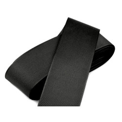 Wstążka taftowa szerokość 40mm - Czarny (10 Metry)