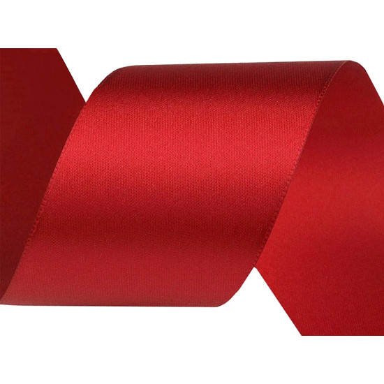 Atlasová stuha obojlíca šírka 50 mm - Modrá zafírová (180 Metre) Atlasová stuha obojlíca šírka 50 mm - Modrá zafírová (180 Metre)