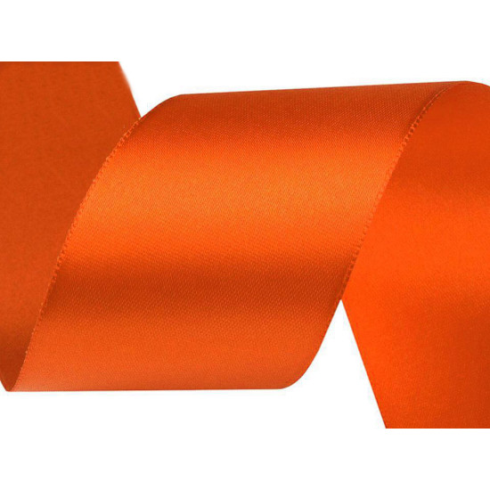 Atlasová stuha obojlíca šírka 50 mm - Modrá zafírová (180 Metre) Atlasová stuha obojlíca šírka 50 mm - Modrá zafírová (180 Metre)