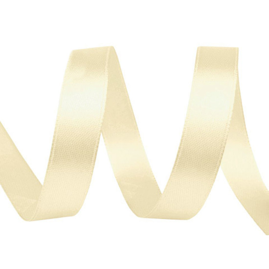 Panglică satin, lățime 10 mm - Galben narcisă (1 Metru) Panglică satin, lățime 10 mm - Galben narcisă (1 Metru)