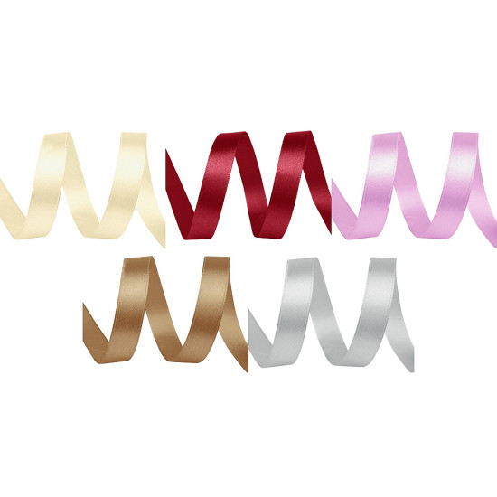 Panglică satin, lățime 10 mm - Galben narcisă (1 Metru) Panglică satin, lățime 10 mm - Galben narcisă (1 Metru)