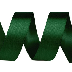 Satin ribbon width 20 mm - Dark green (1 Meter)