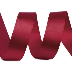 Satin ribbon width 20 mm - Light wine red (1 Meter)