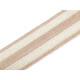 Jute ribbon width 25 mm - Natural burlap (10 Meters)