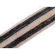 Jute ribbon width 25 mm - Natural burlap (10 Meters)