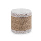 Ruban de jute avec dentelle, largeur 50 mm, 60 mm - Ecru natural (4 Pièces) Ruban de jute avec dentelle, largeur 50 mm, 60 mm - Ecru natural (4 Pièces)