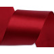 Wstążka satynowa nawój 3 m szerokość 50 mm - Czerwony (90 Metry) Wstążka satynowa nawój 3 m szerokość 50 mm - Czerwony (90 Metry)