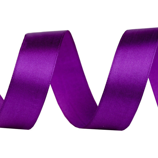 Satin ribbon width 25 mm - Red (1 Meter) Satin ribbon width 25 mm - Red (1 Meter)