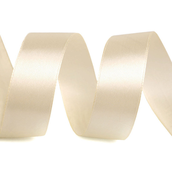 Satin ribbon width 25 mm - Red (1 Meter) Satin ribbon width 25 mm - Red (1 Meter)