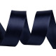 Panglică satin pol, lățime 30 mm - Albastru închis (27 Metri) Panglică satin pol, lățime 30 mm - Albastru închis (27 Metri)