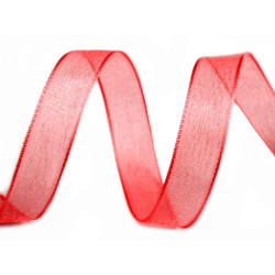 Wstążka monofilowa szerokość 20 mm - Czerwony (135 Metry)