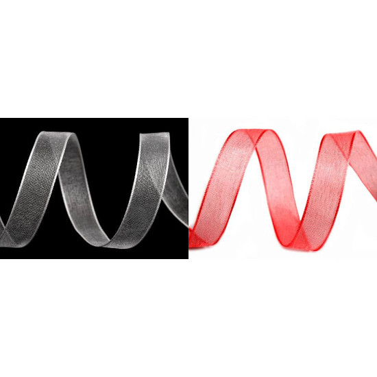 Wstążka monofilowa szerokość 20 mm - Czerwony (135 Metry) Wstążka monofilowa szerokość 20 mm - Czerwony (135 Metry)