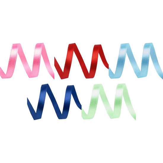 Satin ribbon width 6 mm - Violet (1 Meter) Satin ribbon width 6 mm - Violet (1 Meter)