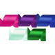 Paquets de ruban de satin par 5 m, largeur 40 mm - Blanc (100 Mètres) Paquets de ruban de satin par 5 m, largeur 40 mm - Blanc (100 Mètres)