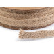 Jute ribbon width 8 mm - Natural burlap (4 Meters) Jute ribbon width 8 mm - Natural burlap (4 Meters)