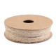 Jute ribbon width 8 mm - Natural burlap (4 Meters) Jute ribbon width 8 mm - Natural burlap (4 Meters)