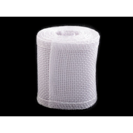 Imitation jute ribbon width 50 mm - Burlap (30 Pieces) Imitation jute ribbon width 50 mm - Burlap (30 Pieces)