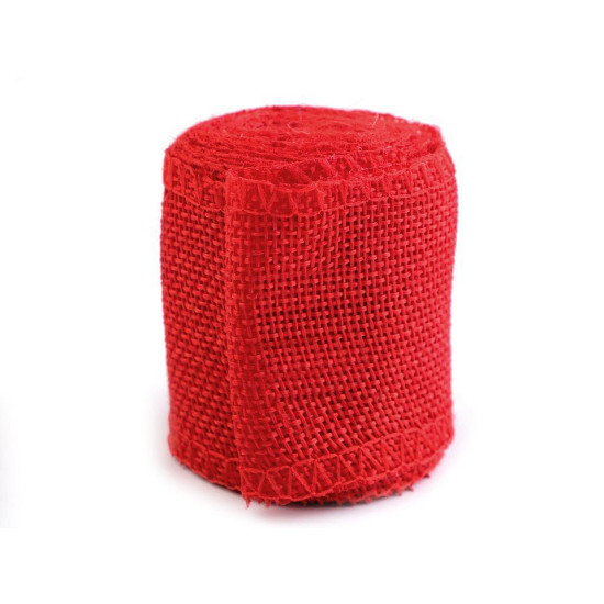 Imitation jute ribbon width 50 mm - Burlap (30 Pieces) Imitation jute ribbon width 50 mm - Burlap (30 Pieces)