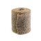 Imitation jute ribbon width 50 mm - Burlap (1 Piece)