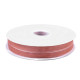 Organza pull / ruffle ribbon width 26 mm with lurex - White (15 Meters) Organza pull / ruffle ribbon width 26 mm with lurex - White (15 Meters)