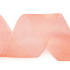 Organza ribbon width 40 mm - Pink middle (1 Meter) Organza ribbon width 40 mm - Pink middle (1 Meter)